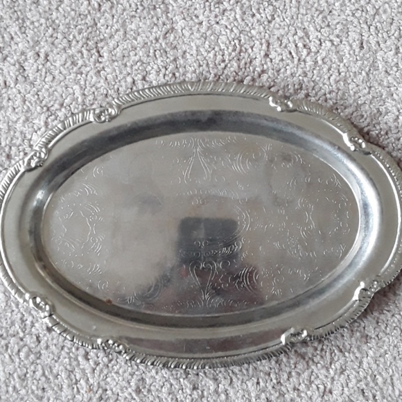Metal small platter - Picture 2 of 6